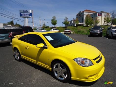 2007 Rally Yellow Chevrolet Cobalt Ss Supercharged Coupe 64228388