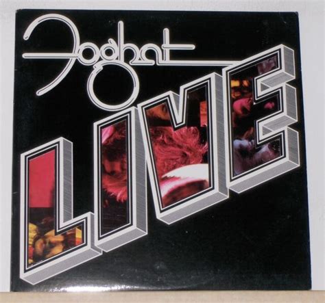 Foghat Live Original 1977 Vinyl Lp Record Album With Die Cut Cover Ebay