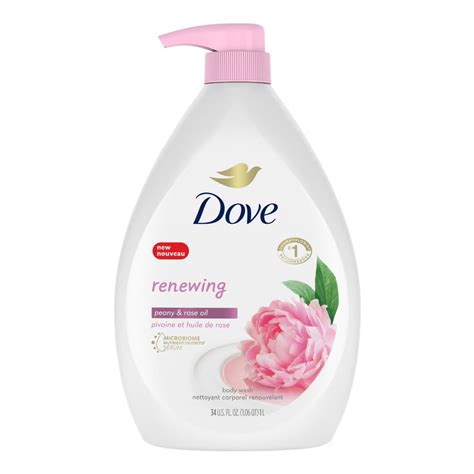 Purchase Dove Renewing Peony And Rose Oil Body Wash 1 Liter Online At