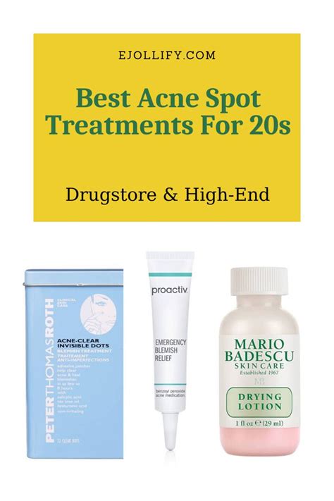 10 Best Acne Spot Treatments For 20s • 2021 Acne Spot Treatment Acne Spots Best Acne Spot