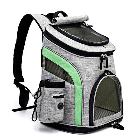 The everest hiking pack has a spacious main compartment, two side pockets, and crossed elastic laces across the front that is perfect for carrying a the high sierra pathway hiking pack has a belt across both the waist and chest for added stability. SoftSided Pet Carrier Backpack for Small Dogs and Cats ...