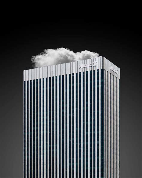 Hd Wallpaper White Smoke On Top Of Gray Building Skyscraper Tower