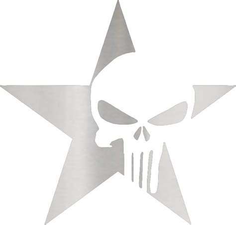 Punisher Skull Red Colour Sticker Transparent Png Original Size