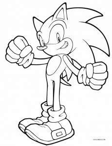 Printable sonic tails miles prower coloring page. Printable Sonic Coloring Pages For Kids | Cool2bKids ...