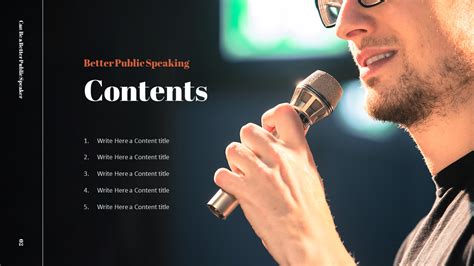 Better Public Speaking Simple Ppt Templates