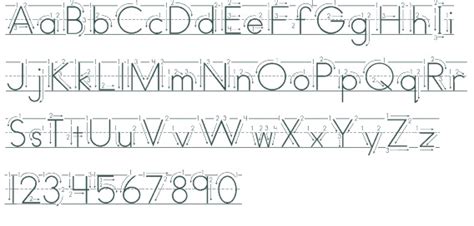 May 06, 2019 · the following is a tracing sheet writing the letters of the alphabet for learning kids. 13 Educational Fonts For Kindergarten Images - Alphabet ...