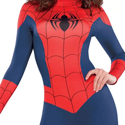 adult sexy spider girl catsuit costume party city