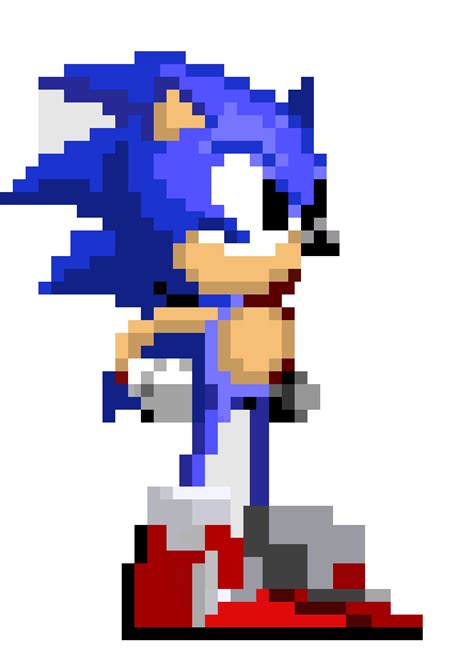 Sonic Modern Sonicsa Sonicgenerations Sonic Pixel Art Maker Images