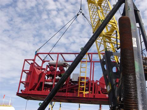 Lifting Support In Offshore Pumping Activities Thunder Cranes