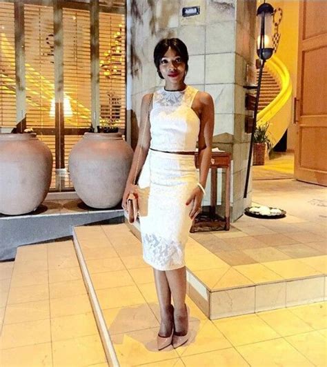 Pearl Modiadie Beautiful South African Women Fashion Formal Dresses