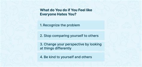 How To Deal With The Feeling Of Everyone Hating You