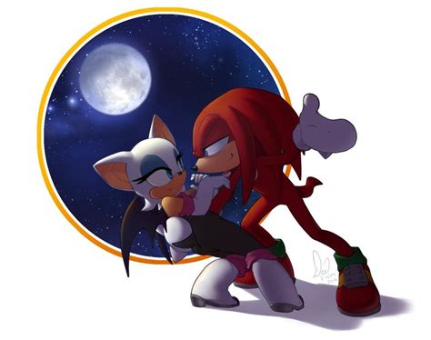 Sonic X Rouge And Knuckles Margaret Wiegel