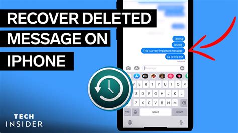 How To Recover A Deleted Text From Your Iphone Youtube