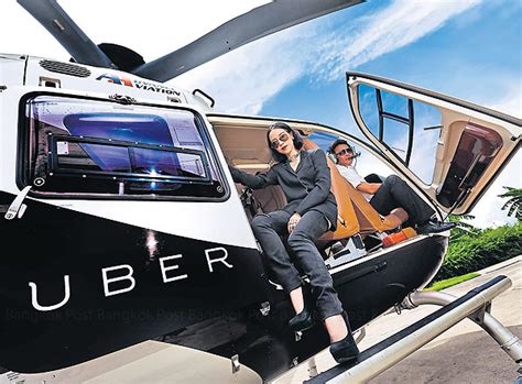 Bangkok Post Uber Offers Free Helicopter Rides In City