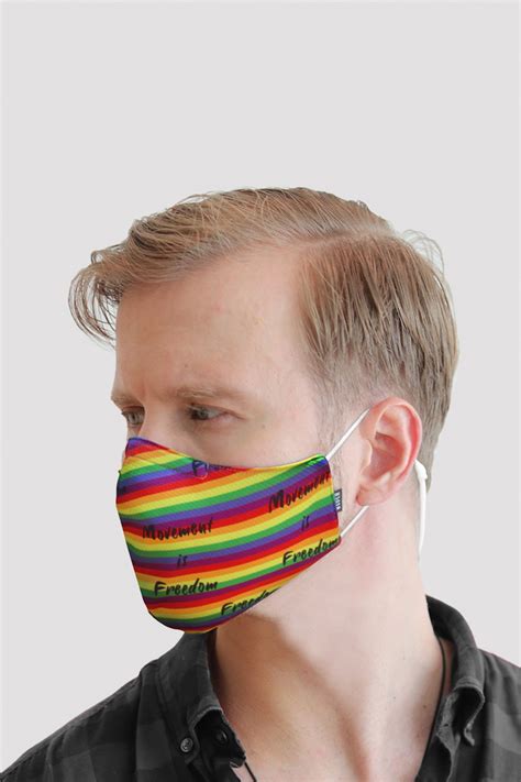 Bloch B Safe Adult Rainbow Face Mask Limited Edition Instep Dancewear
