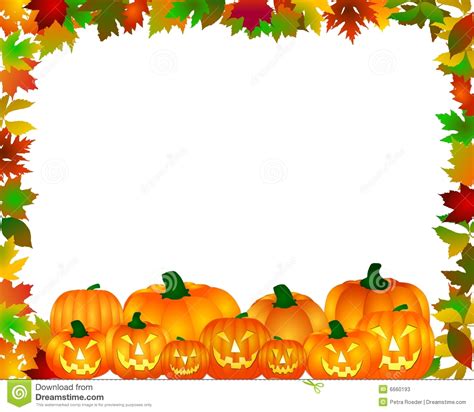 14 Pumpkin Border Clip Art Free Preview Halloween Clipart