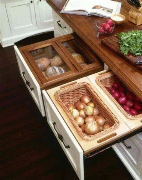 Amazing Fruit And Vegetables Storage Ideas That You Will Find Useful