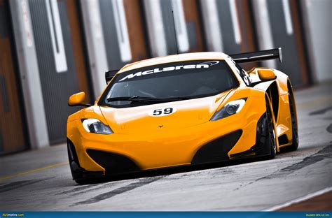 Earlier this month, top gear was granted an exclusive audience with 2011's most stunning racer, a car with a fat weight of expectation pressing down on its wide arches. AUSmotive.com » McLaren MP4-12C GT3 pricing announced