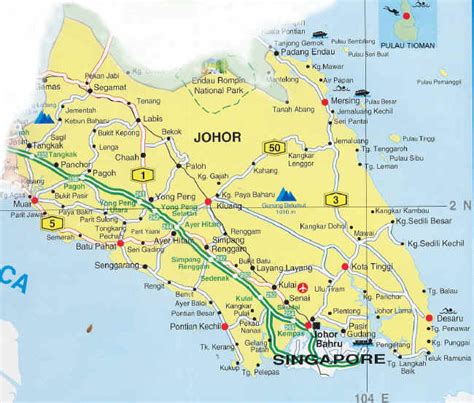 Johor Map Guide
