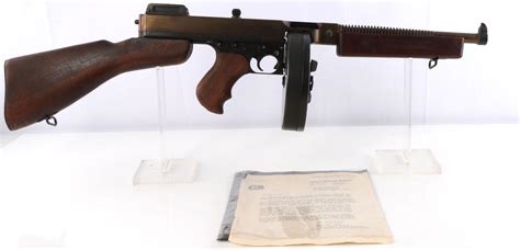 Sold Price M1921 Thompson Submachine Gun Movie Prop Model November 3