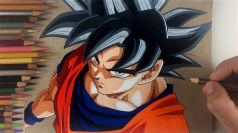 Dragon ball super revealed the controlled mode of bitfeed co. Goku Ultra Instinct Drawing Pencil