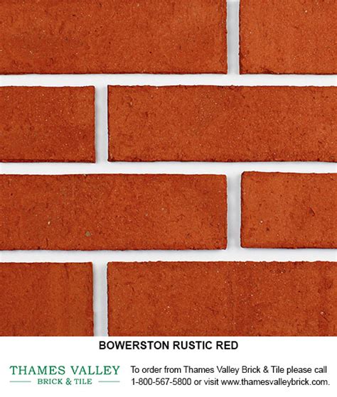 Rustic Red Bowerston Face Brick Thames Valley Brick And Tile