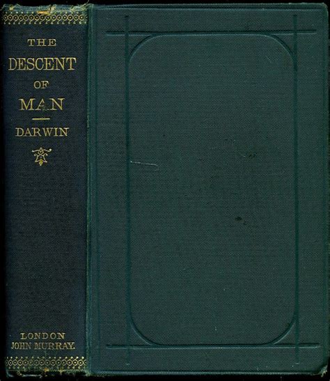 The Descent Of Man And Selection In Relation To Sex By Darwin Charles [1809 1882] 1890