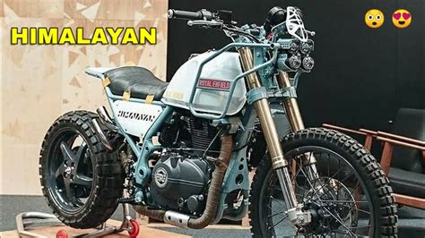 Next in our list of best modified royal enfield motorcycles is a royal enfield thunderbird 350 customised along the lines of the 'scrambler' format by pune based dochaki designs. Top 10: Best Modified Royal Enfield HIMALAYAN ! ! ! - YouTube