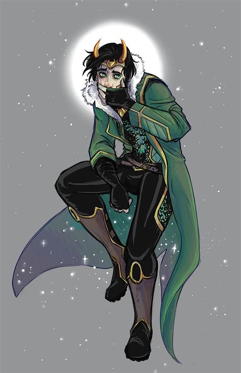 Black friday / cyber monday stylish custom smite loki game art canvas poster print pictures for bedroom living room by. Loki : Moon King Art Print | Etsy | Loki art, Loki