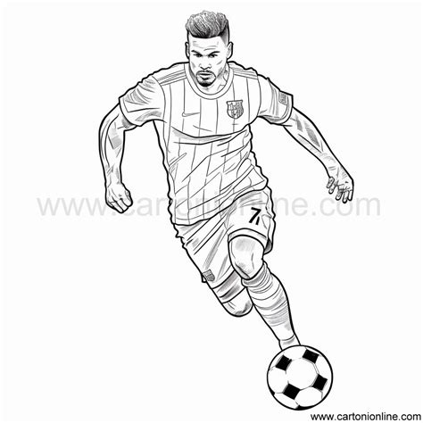 Desenhos Jogadores De Futebol