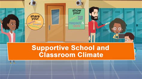 Supportive School And Classroom Climate Social Emotional Learning