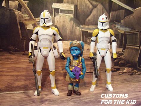 Star Wars Customs For The Kid Customizing The Clone