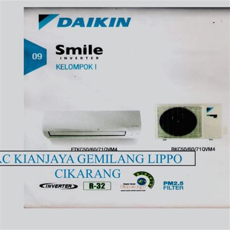 Jual Ac Split Daikin Inverter Star 1 2 Pk STKC15TV Kab Bekasi Toko