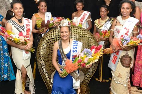 Abigail Havora Crowned Miss Pacific Islands Papua New Guinea 2015
