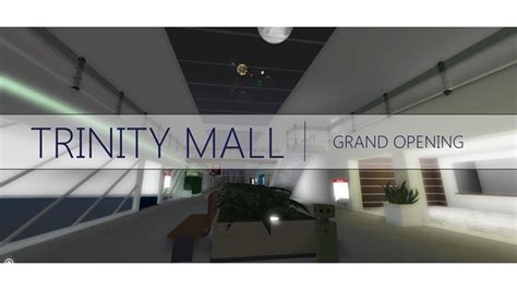 Get shop vocabulary and shopping phrases. Trinity Mall || PRE-DEMO - Roblox