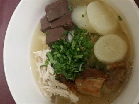 Khao Piak Sen Tradition Laos Tapioca Noodle Soup Food