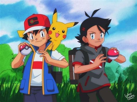 Ash And Go With The Classic Art Style Rpokemonanime