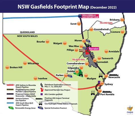 Nsw Industrial Footprint Map December Northwest Protection Advocacy