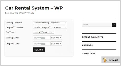 Car rental v1.3 is a powerful online reservation / booking system wordpress plugin that provides all the tools and features needed to run your car rental business. 6+ Car Rental WordPress Plugins 2020 (Free and Paid) | FormGet