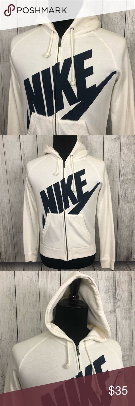Jinyu factory half zip sherpa fleece winter warm camouflage men's hooded hoodie product type: Vintage 90's Nike M White Full Zip Hoodie Inventory ...
