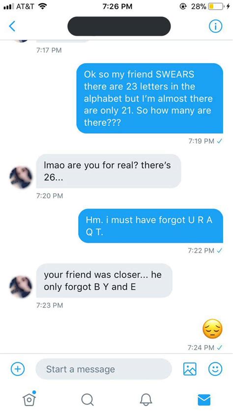 Dear mark, this is going to be a long one, because this subject guys on the other hand: Guy Tries Groanworthy Pick-Up Line In DM To Girl, And She ...