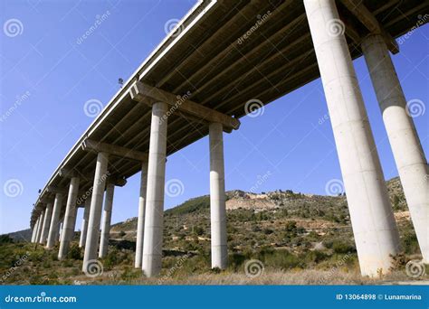 Low Angle Perspective Of Modern Office Building Parapet Edge With