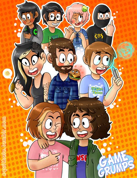 Game Grumps N Friends By Squithulu On Deviantart