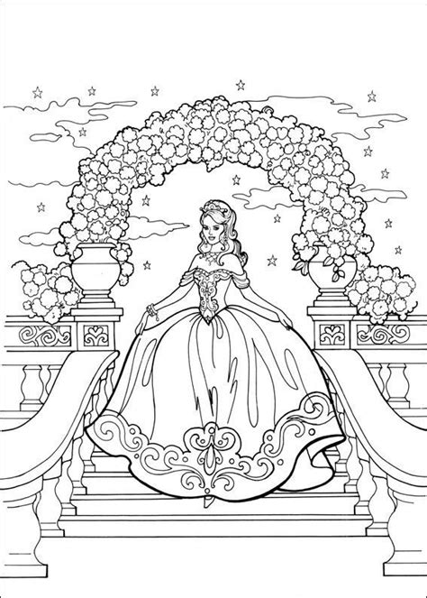 kleurplaten en zo » Kleurplaat van Prinses Leonora Princess coloring