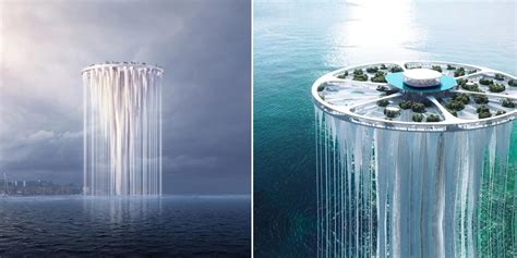 Shenzhen Designs Futuristic Sky Tower That Looks Like Floating Islands