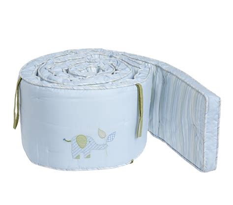 Our nursery bedding category offers a great selection of crib bedding bumpers and more. Eli's Elephant Crib Bumper | Pottery Barn Kids