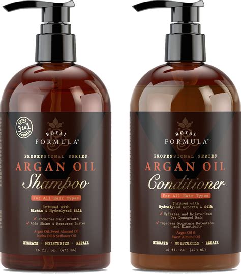 Argan Oil Shampoo And Conditioner Set 2 X 16 Oz473 Ml Royal Formula