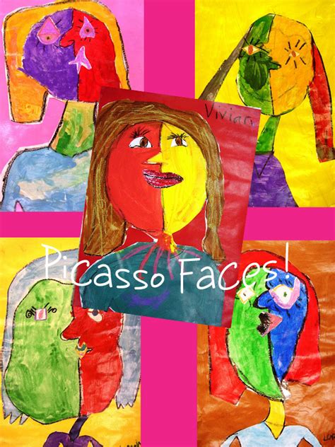 Picasso Faces Art Projects For First Grade Deep Space Sparkle