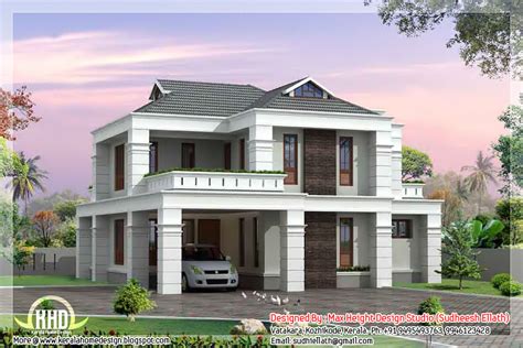 2000 Sqfeet 4 Bedroom Kerala Villa Design ~ Kerala House Design Idea