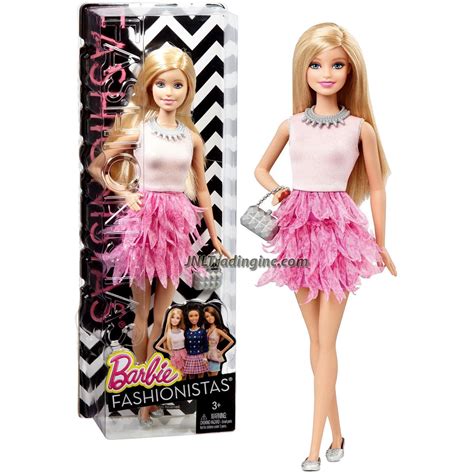 Mattel Year 2014 Barbie Fashionistas Series 12 Inch Doll Set Barbie